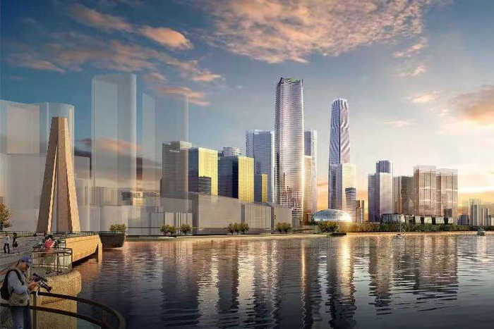 北外滩规划效果图