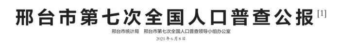 2024年邢台市区人口_从七普人口数据看邢台市人口分布