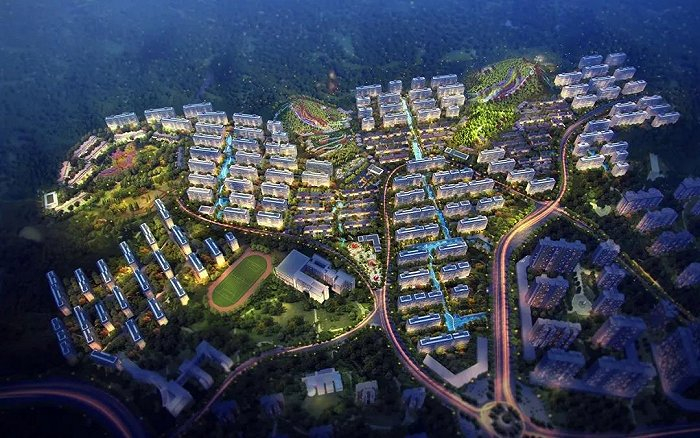 中国铁建·山语桃源项目效果图