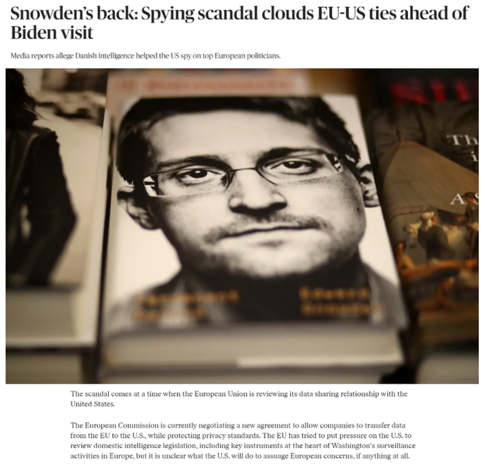　　△美国“政客”新闻网（Politico）报道截图