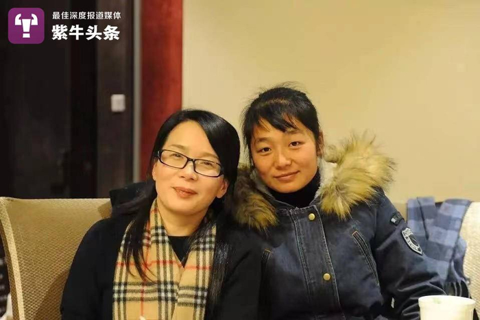 沈春儿老师和陈慧的合影