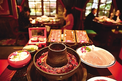 老式的单人火锅