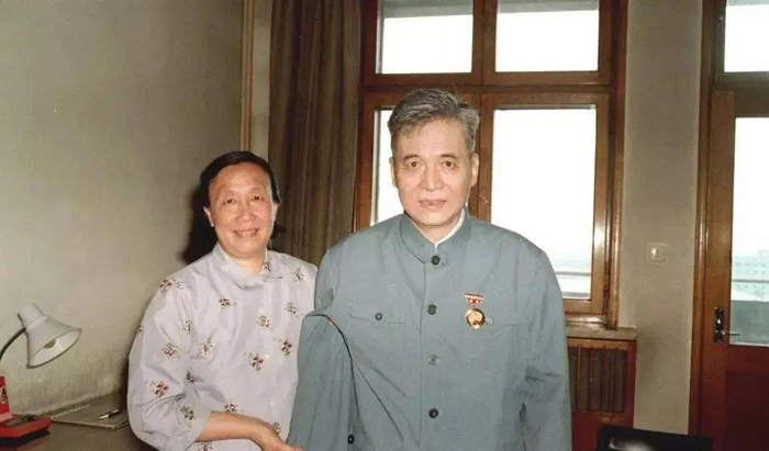 △晚年的邓稼先与许鹿希