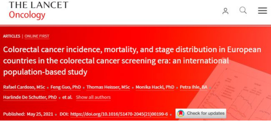 截图来源：The Lancet Oncology