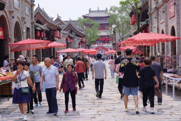 忻州古城（央广网 发 霍斌 摄）