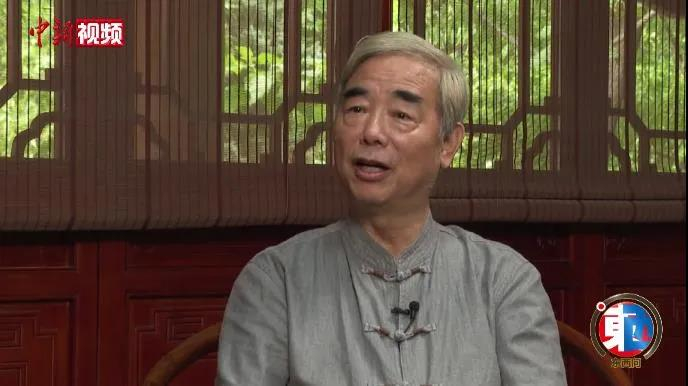 张西平 来源：中新视频截图