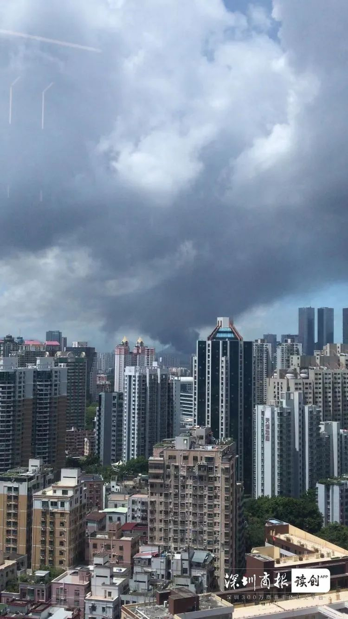 香港突发火灾!南山福田清晰可见浓烟(含视频)_手机新浪网