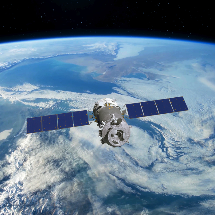 神舟十二号载人飞船模拟图 图片来源：中国航天科技集团五院