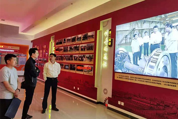 原平经济开发区展示大厅（央广网 发 王晋文 摄）