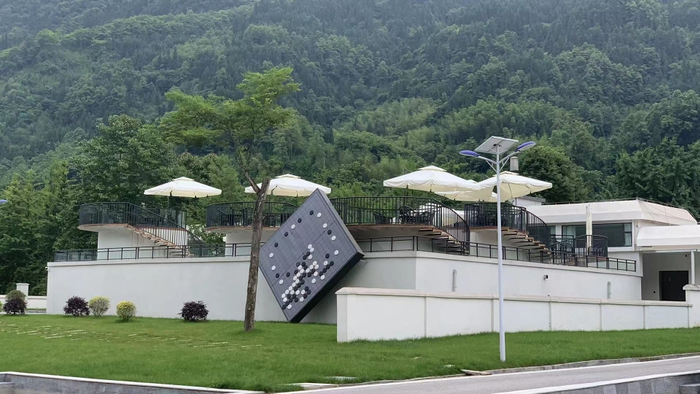 清平镇棋盘村民宿。中国网记者 郭泽涵 摄