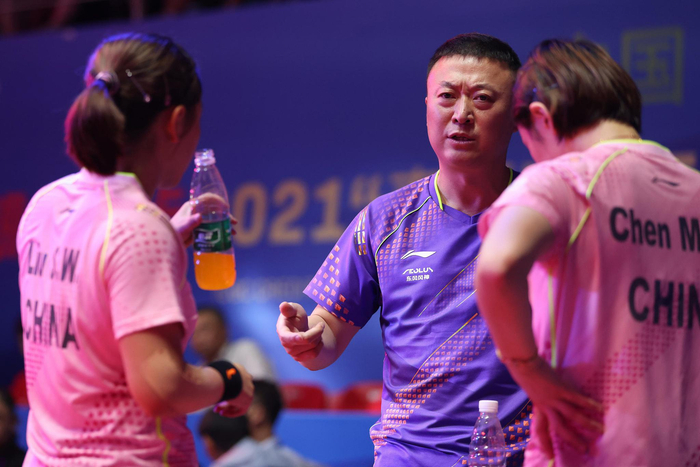 马琳目前在国乒担任教练。