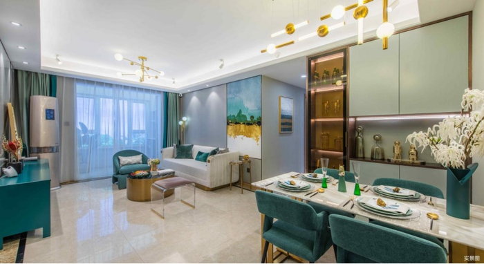 （样板间，美的·旭辉翰悦府供图，央广网发）