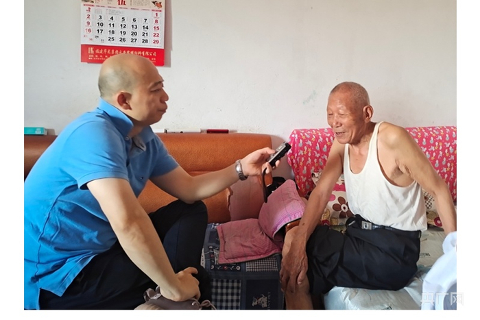 总台记者采访营道修老人