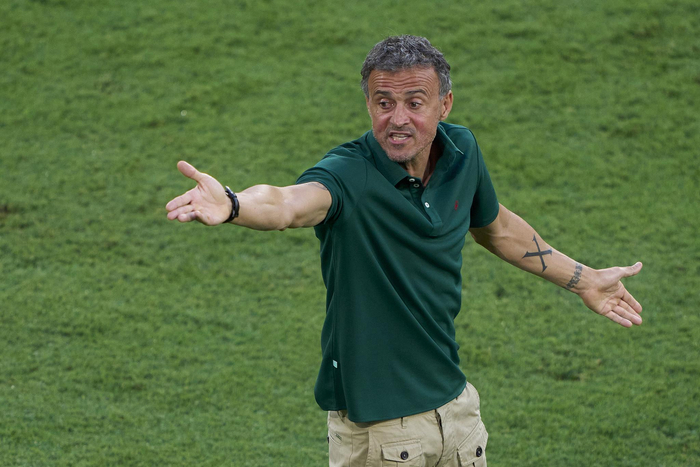 恩里克的西班牙有可能排名小组垫底。