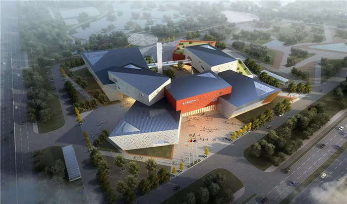 　　合肥市青少年活动中心设计效果图。央广网发 瑶海区委宣传部供图