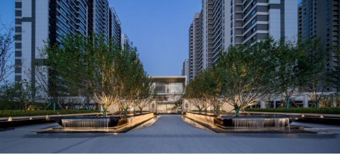 （实景图，奥体·铂悦府供图，央广网发）