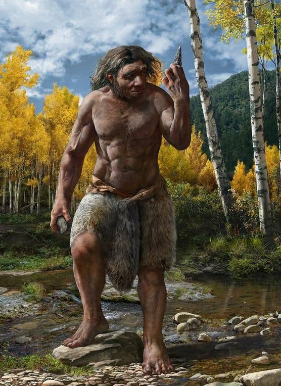 龙人和他的生活环境（赵闯绘）