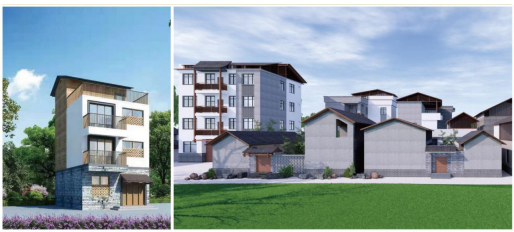 青秀区整体上展现出休闲田园风格的新时代新风貌（效果图）