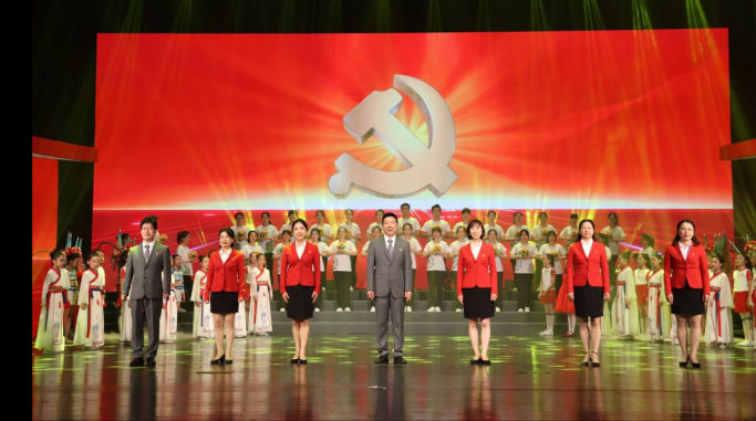 宣誓（央广网发 南岸区天台岗小学供图）