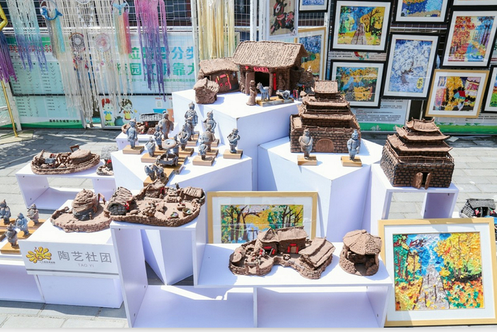 “名校+”学生作品展 （央广网发 主办方供图）