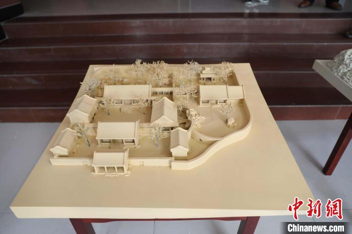 避暑山庄宜照斋复原效果图。 承德市文物局和中央美术学院避暑山庄复原研究课题组制