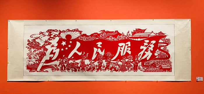 部分作品展示（央广网发 肖江峰摄）