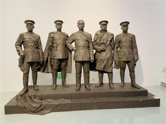 部分作品展示（央广网发 肖江峰摄）