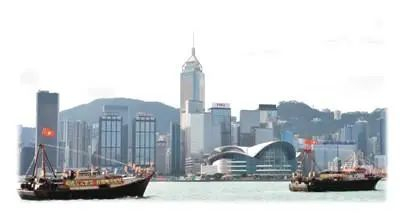 ▲香港维多利亚港。新华社记者 卢炳辉摄