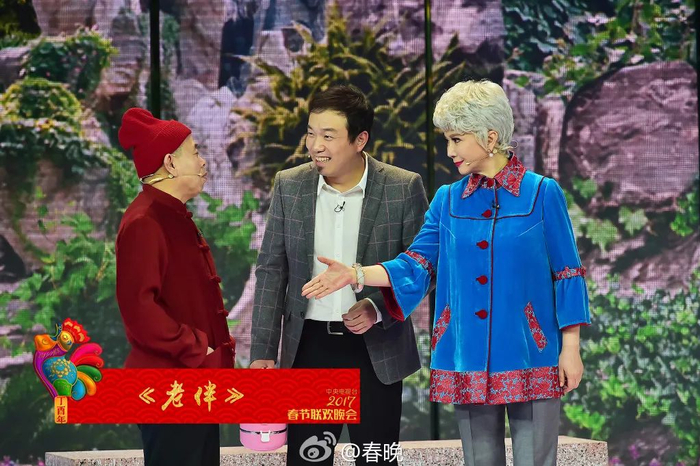 2017年，潘斌龙再次登上春晚舞台，搭档蔡明、潘长江主演小品《老伴》。