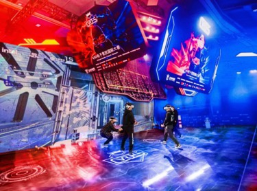 当红齐天VR电竞系列（图片源自：环球网）