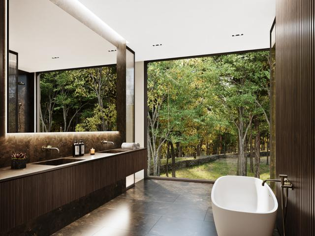 阿斯顿马丁跑到深山盖木屋，5000万人民币一栋