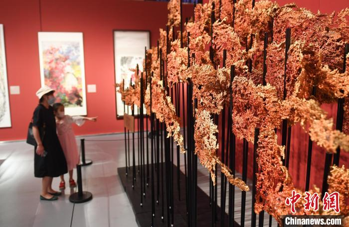 特展现场 王刚 摄