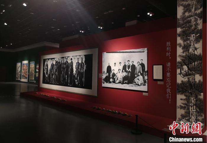 特展现场“胜利时，请不要忘记我们！” 范宇斌 摄
