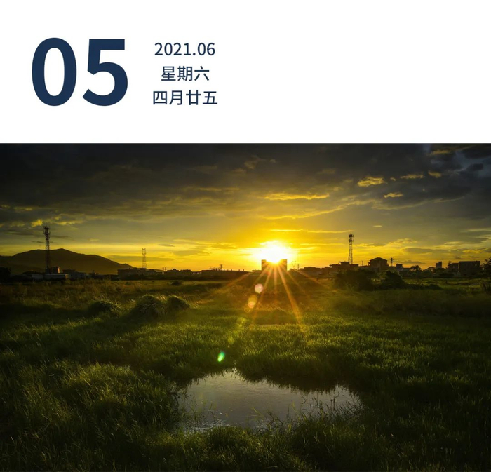 潮州市潮安区金石镇仙都三村，金色的阳光映在湿地上，美不胜收。林伟焕 摄