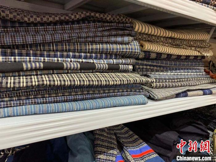 图为红安大布。 武一力 摄