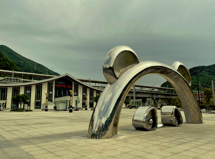 高铁建成拉近了佛坪与西安的距离&nbsp; 图/时代周报记者潘展虹摄