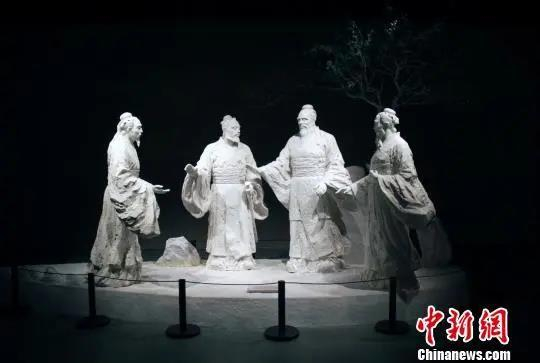 资料图：孔子博物馆展品。王飞 摄