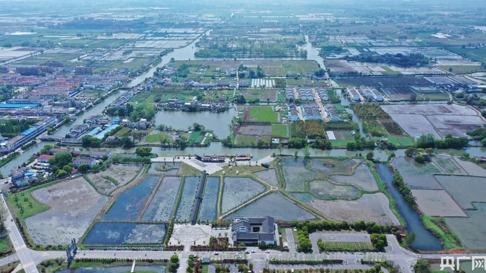 陶辛镇水系发达。（央广网发 陶辛镇供图）