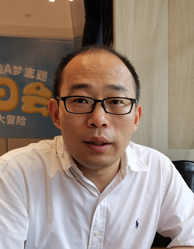     邓红兵教授。雷宇/摄