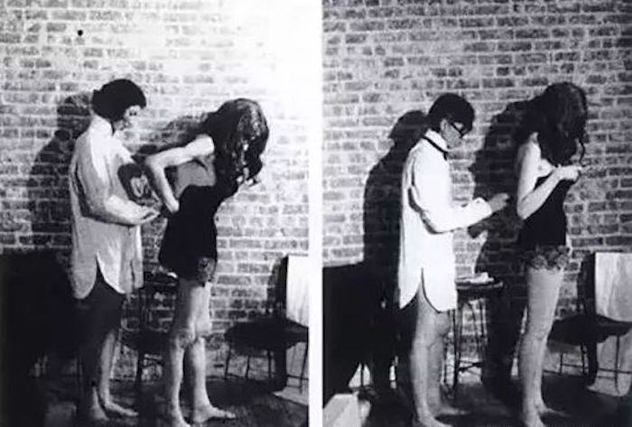 麦素纳斯与比莉·哈钦在婚礼上互换衣服