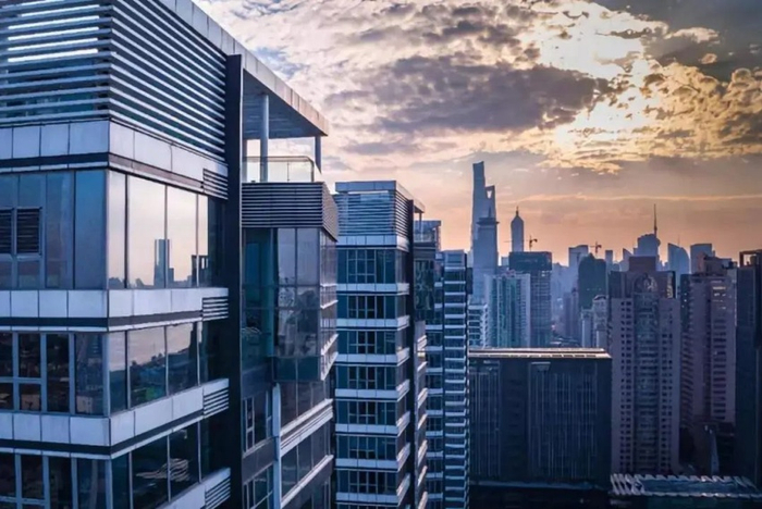 （上海万科翡翠滨江实景图，企业供图，央广网发）