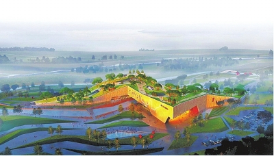 　　黄河国家博物馆效果图郑州市自然资源和规划局供图