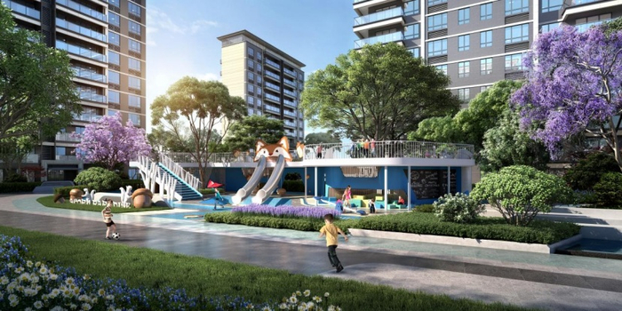 （正荣.润锦府示意图、正荣润锦府提供、央广网发）