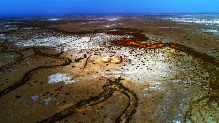 新疆轮台县奎玉克协海尔遗址。新疆文物考古研究所 供图