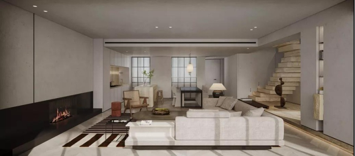 （样板间效果图，中海半山壹号供图，央广网发）