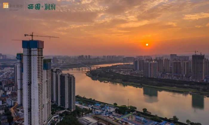 （华润置地西园润府实拍图，企业供图，央广网发）