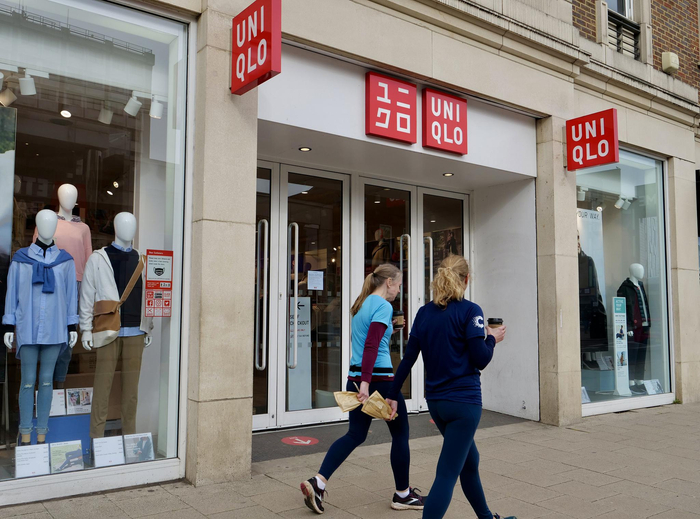 日本服装品牌优衣库的门店 图源：视觉中国