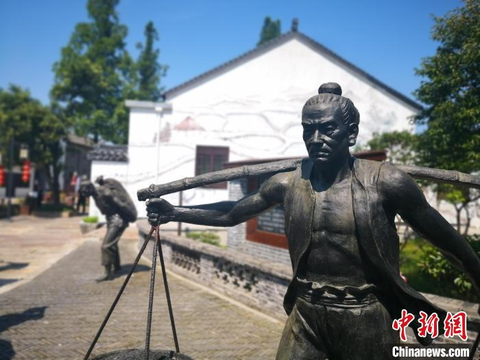 图为义皋村，刘亮摄。