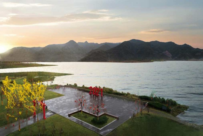 （飞龙湖实拍图，，龙湖供图，央广网发）