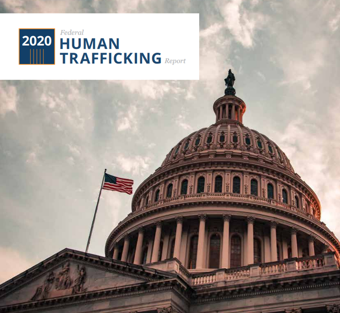 美国政府发布的《2020人口贩卖报告》截图 